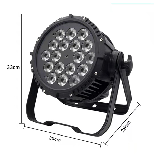 18pcs 4in1/5in1/6in1 LED Waterproof PAR Light 