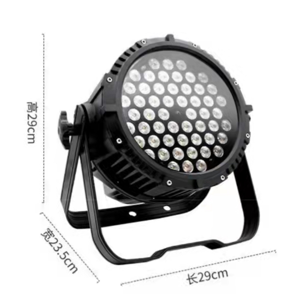 54pcs 3W LED Waterproof PAR Light