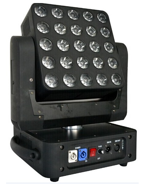 25pcs LED Unlimited Matrix Moving Head Beam Light