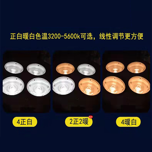 四眼400W 防水COB LED观众灯